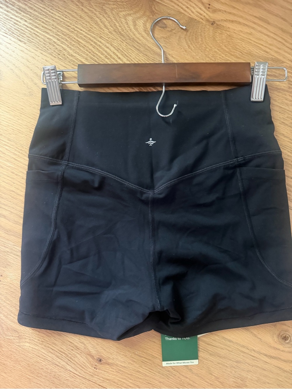 Halara NWT UltraSculpt High-Waisted Control top Biker Shorts -Black-Small-3 inch - Picture 6 of 7